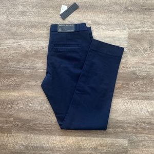 Brand new with tags size 4 banana republic dress pants (navy blue)